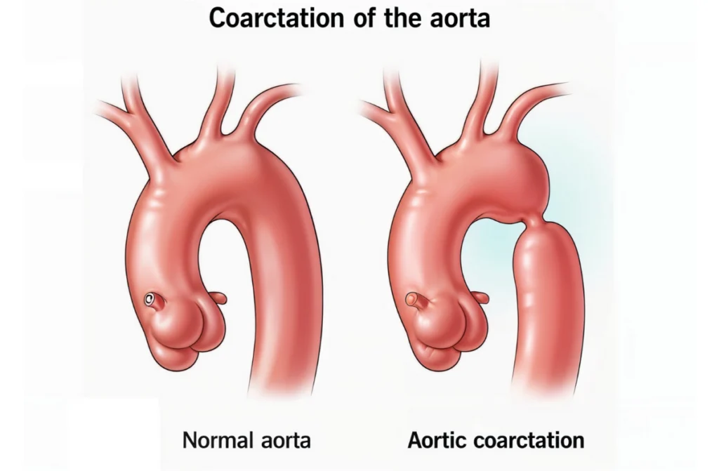 3 Sign Aortic Coarctation